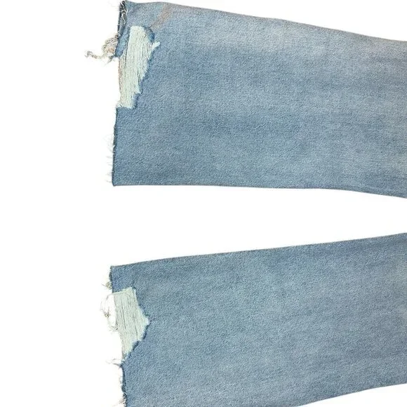 Lucky Brand Boyfriend Mid Rise Flare Ankle Jean | Size 20 - Picture 5 of 6